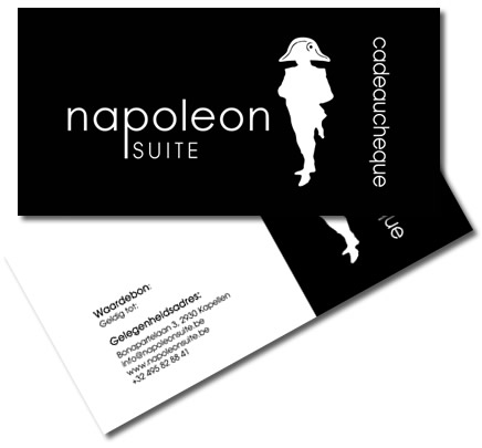 Geef een origineel geschenk met de Napoleon Suite Cadeaubon